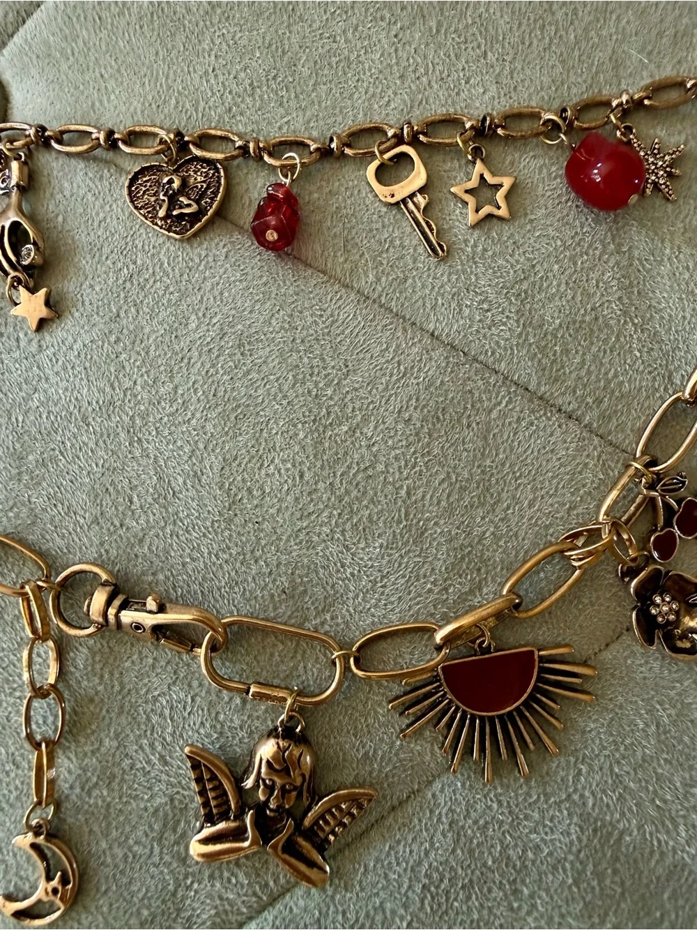 NWOT 👼 Free People 👼 Maxamillion Layered Charm Necklace